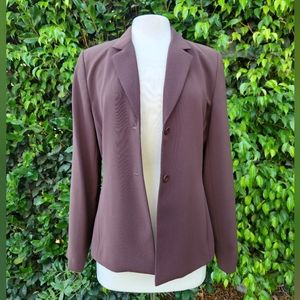 Valerie Stevens Single Breasted 2 Button Blazer NWOT